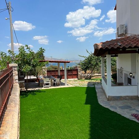 Selinia Apartment In Salamina With Garden & Sea View מראה חיצוני תמונה