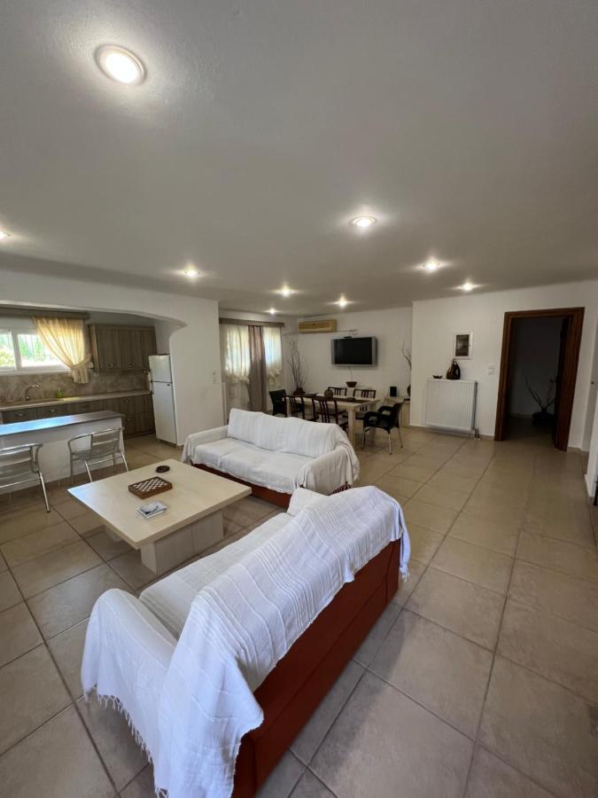 Selinia Apartment In Salamina With Garden & Sea View מראה חיצוני תמונה