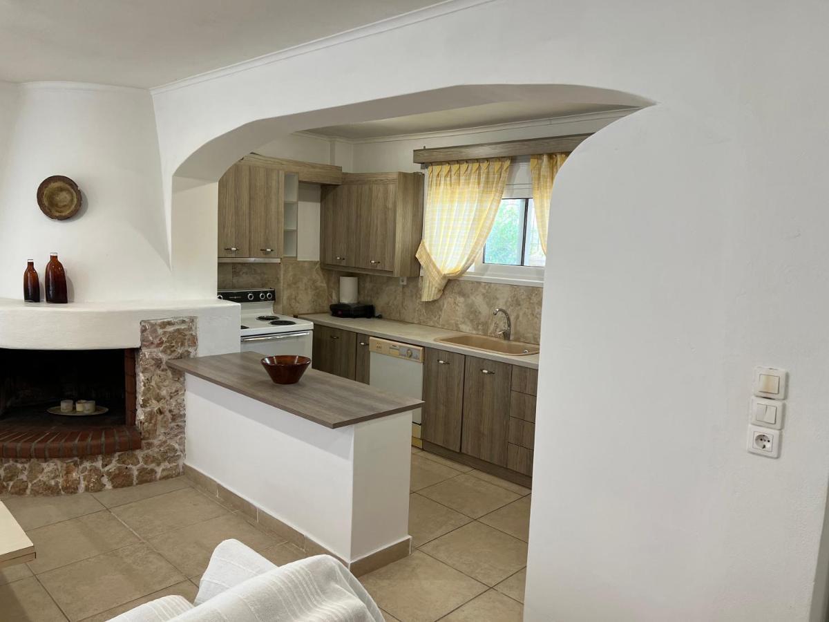 Selinia Apartment In Salamina With Garden & Sea View מראה חיצוני תמונה