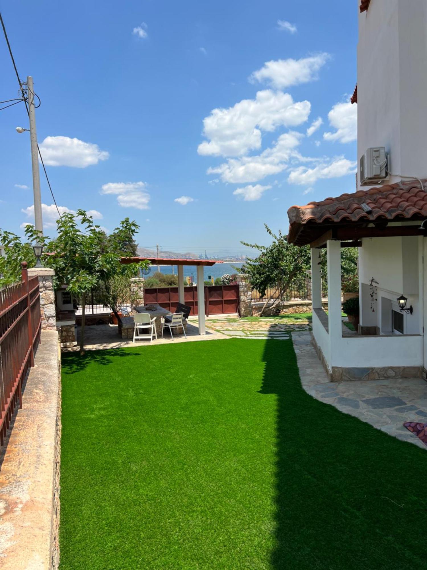 Selinia Apartment In Salamina With Garden & Sea View מראה חיצוני תמונה